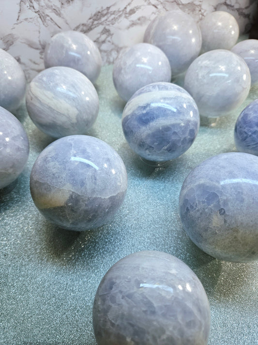 Celestite Spheres