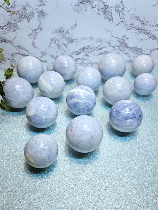 Celestite Spheres