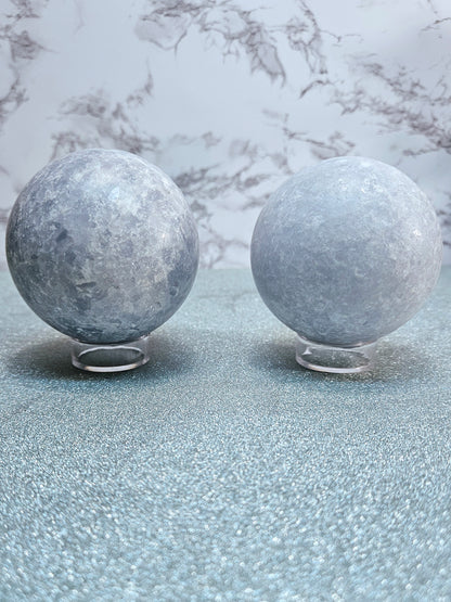 Raw Celestite Spheres