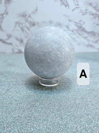 Raw Celestite Spheres